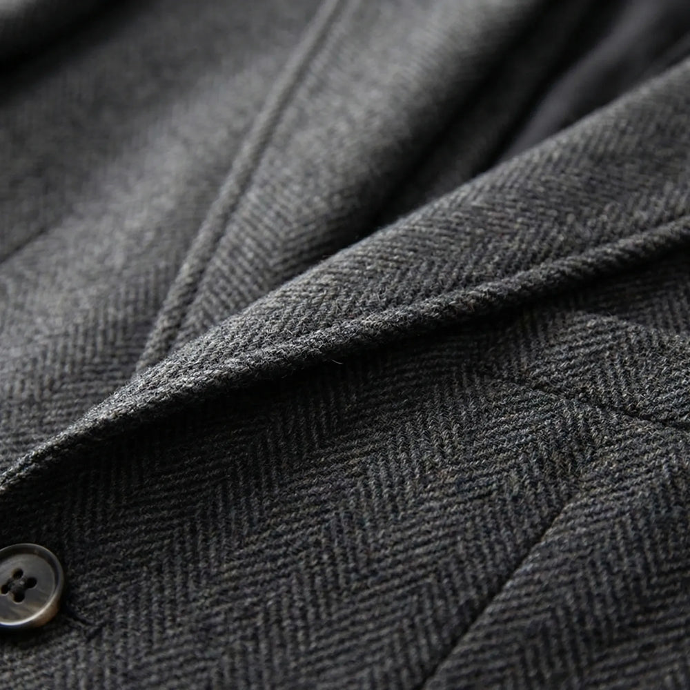 Yves - 3-Piece Herringbone Patterned Suit