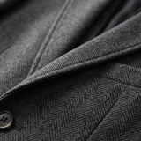 Yves - 3-Piece Herringbone Patterned Suit