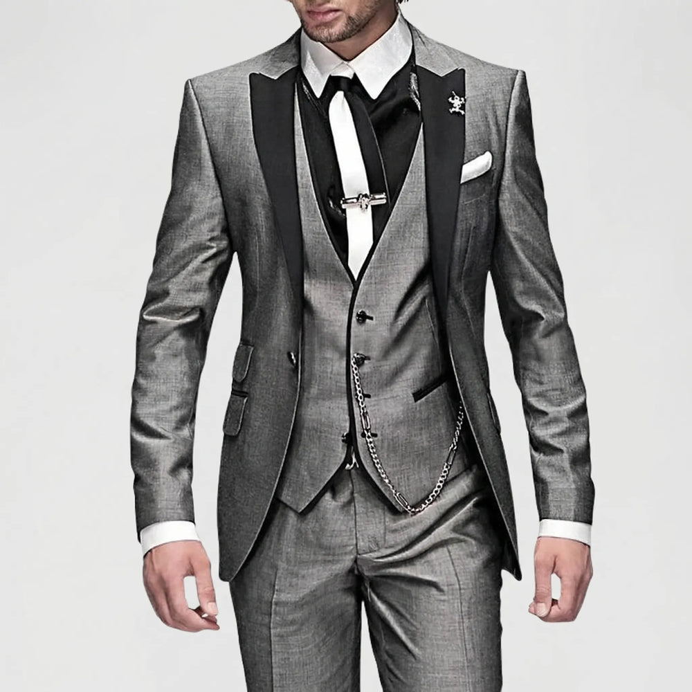Louis – 3 – Piece Slim – Fit Formal Suit