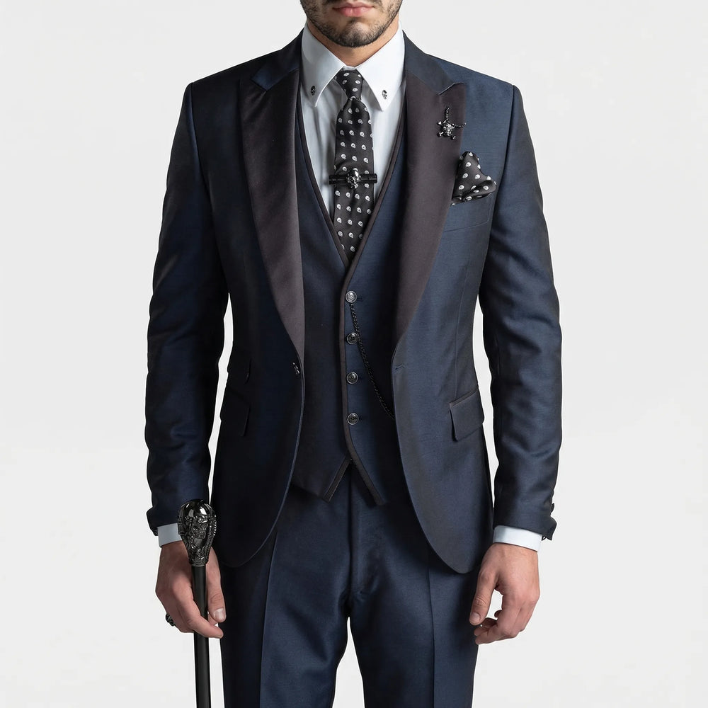 Louis – 3 – Piece Slim – Fit Formal Suit