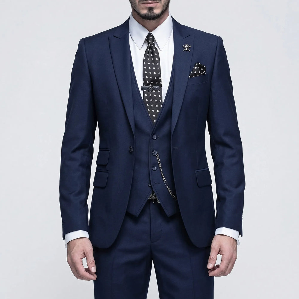 Louis – 3 – Piece Slim – Fit Formal Suit