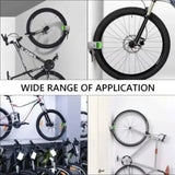 Kalsten | 3 Pieces Wall Bike Holder – Space-Saving Storage for All Bikes