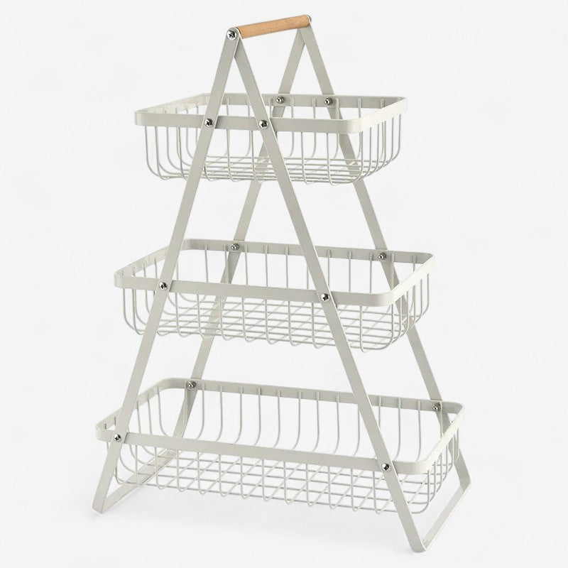 Enhanced Product Title: **Eisenkorb mit Griff – Abnehmbarer Perlen-Design, 2- oder 3-lagig für vielseitige Aufbewahrung** 

This title incorporates relevant keywords while maintaining clarity and appeal for potential buyers.