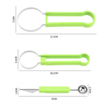 Enhanced Product Title: "3-in-1 Multifunctional Fruit Slicer - Effortless Cutting, Coring & Peeling Tool for Quick Meal Prep" 

This title includes relevant keywords and provides a clearer description of the product's features and benefits, which can help