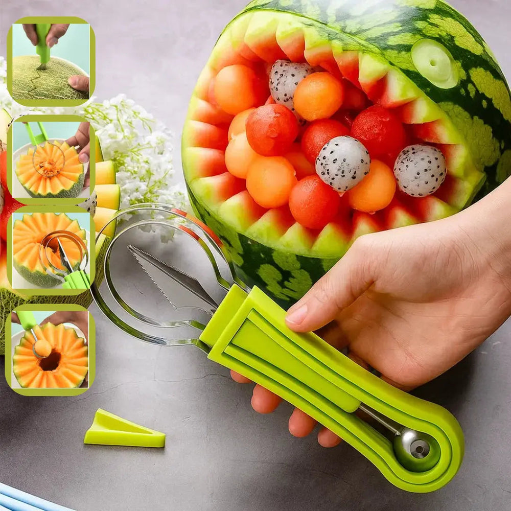 Enhanced Product Title: "3-in-1 Multifunctional Fruit Slicer - Effortless Cutting, Coring & Peeling Tool for Quick Meal Prep" 

This title includes relevant keywords and provides a clearer description of the product's features and benefits, which can help