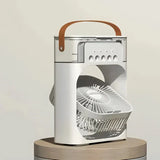 BreezeMaster Pro 3-in-1 Fan with 7-Color LED Light | Versatile Cooling & Ambient Lighting Solution
