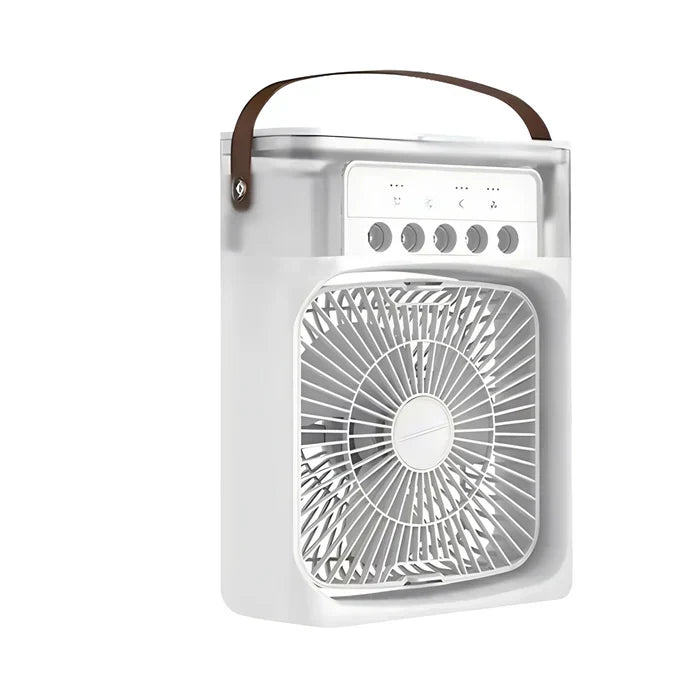 BreezeMaster Pro 3-in-1 Fan with 7-Color LED Light | Versatile Cooling & Ambient Lighting Solution
