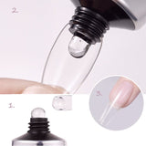 Long-Lasting Press-On Nail Glue Gel for Durable Nail Art - Easy Application & Strong Hold