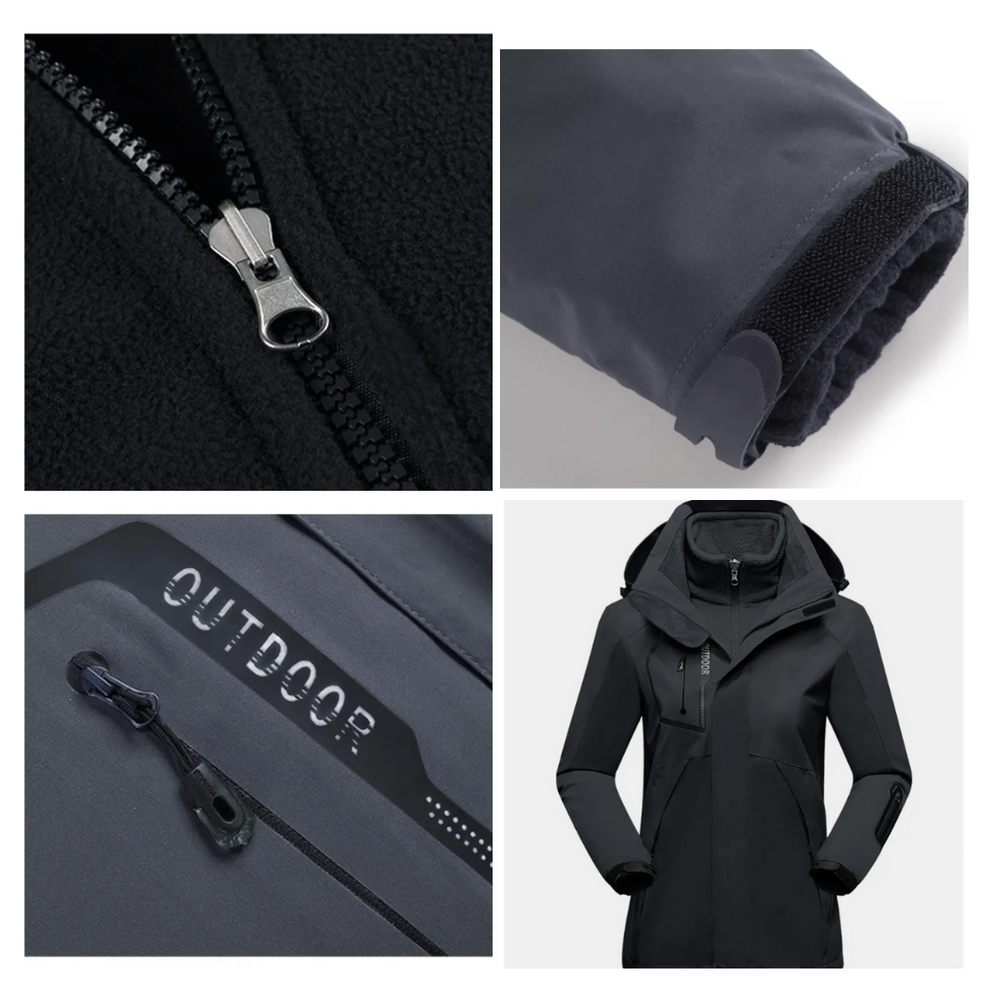 3-in-1 Outdoor Protective Jacket for Women - Luna