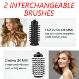 Hair Hot Air Brush Rotating Styling Dryer Tool Set