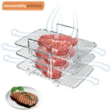 3-Tier Air Fryer Rack for Even Cooking - Versatile Accessory for Air Fryers