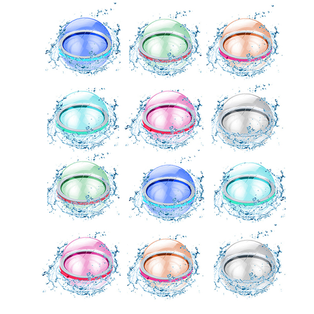 Reusable Magnetic Water Balloons – Soft Silicone, Self-Sealing & Kids Summer Fun