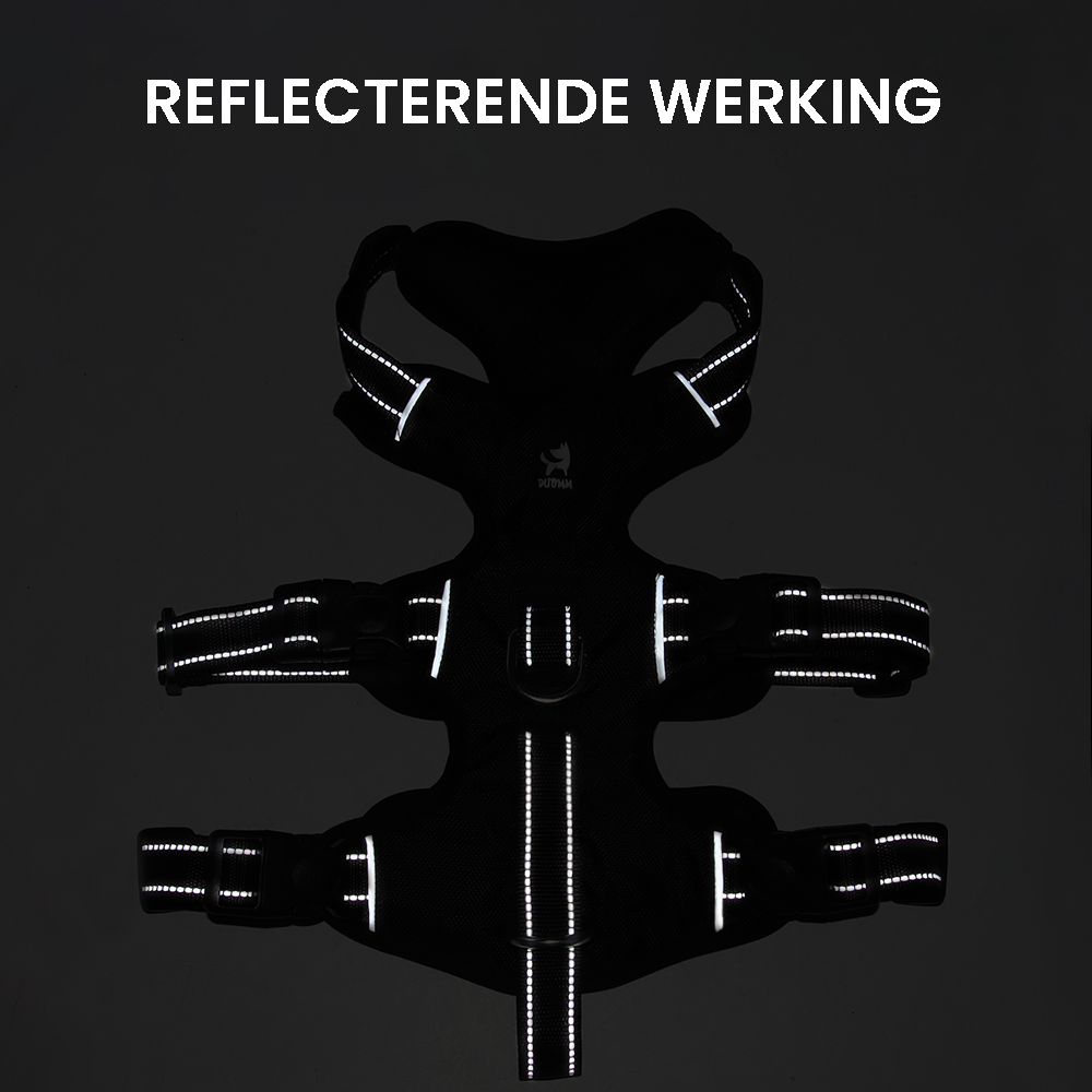 GripGuard Reflective Anti-Pull Dog Harness