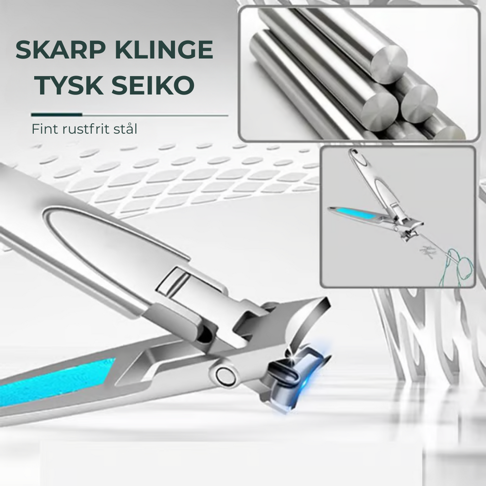 Foldable Nail Clipper – 420J2 Stainless Steel, Ultra-Thin 0.5cm & Keychain