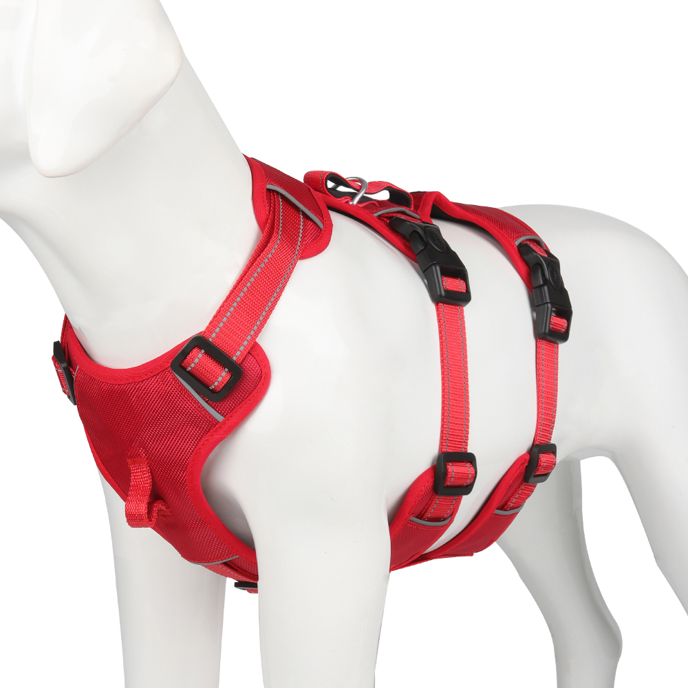 GripGuard Reflective Anti-Pull Dog Harness