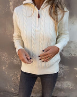 Enhanced Product Title: Rosalia™ Premium Half-Zip Freizeit Pullover for Women - Stylish & Comfortable Casual Sweater

This title includes relevant keywords and provides a clear description of the product, making it more appealing for Google Shopping searc