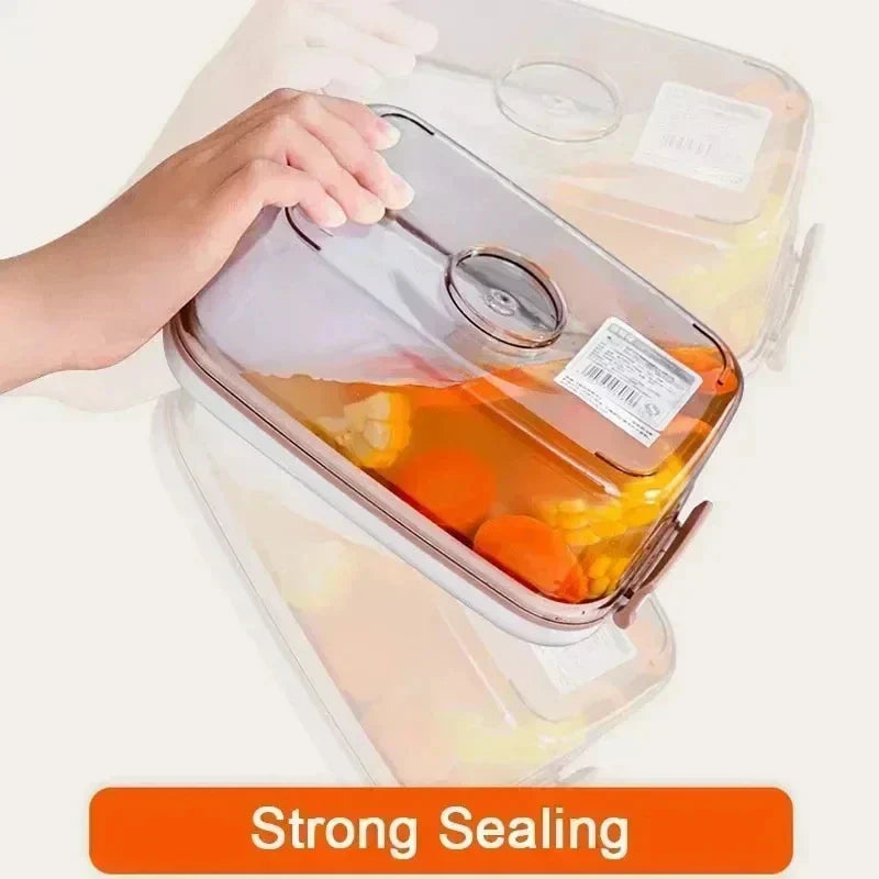 Vacuum Food Storage Container – Hand Pump, BPA-Free & Dishwasher Safe