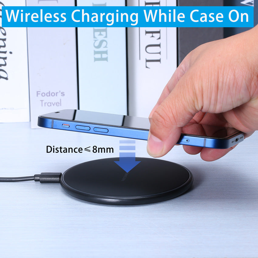 30W Fast Wireless Charger for iPhone & All Qi-Enabled Devices | Induction Charging Pad