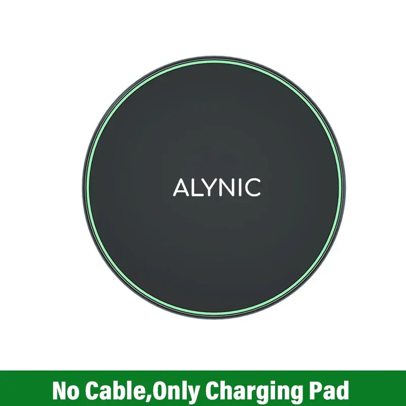 30W Fast Wireless Charger for iPhone & All Qi-Enabled Devices | Induction Charging Pad