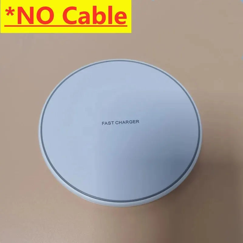 30W Fast Wireless Charger for iPhone & All Qi-Enabled Devices | Induction Charging Pad