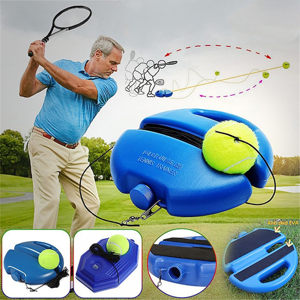 SoloServe – Tennis Trainer with Elastic Band