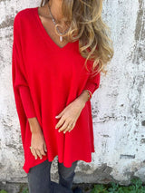 Enhanced Product Title: "Hannah V-Neck Sweater for Women - Stylish & Comfortable Knit Pullover" 

This title includes relevant keywords while providing more detail about the product, which can help improve visibility in Google Shopping searches.