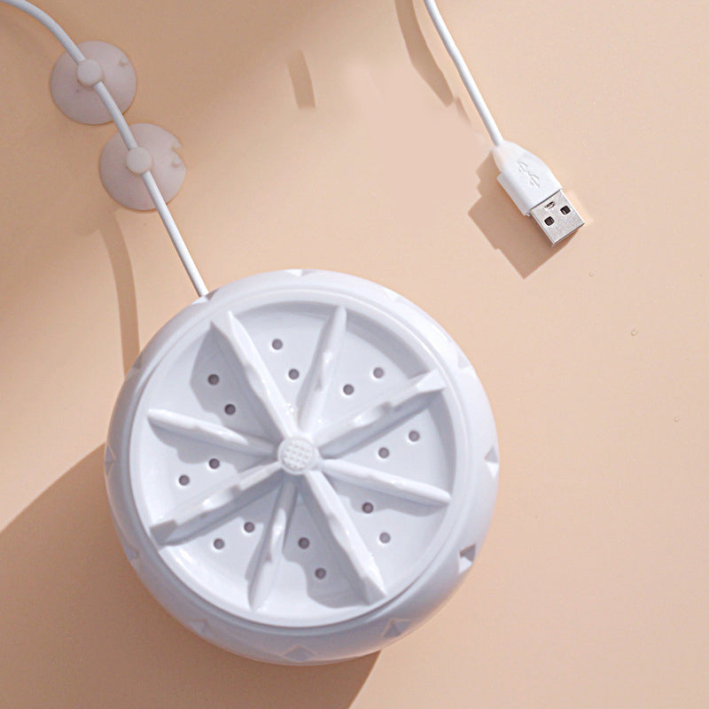 Vegetable Washer – USB Swirl Technology, Waterproof & Compact 10×7cm