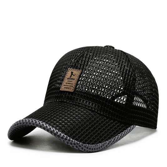 Unisex Mesh Baseball Cap – Full Ventilation, Adjustable Strap & Quick-Drying