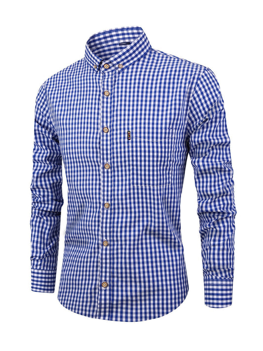 Jules – Plaid Men's Shirt with Comfortable Fit