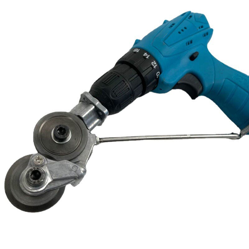 Enhanced Product Title: **Blechnibbler-Aufsatz für Bohrmaschine – Präzise 360° Rotationsschneider für Saubere Metall- und Blecharbeiten** 

This title includes relevant keywords and emphasizes the product's features for better visibility in Google Shoppin