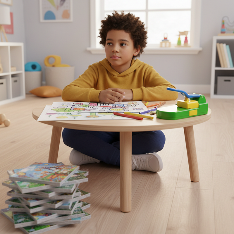 Enhanced Product Title: "DIY Puzzle Maker with Storage – Create Your Own Custom Puzzles Easily" 

This title is optimized for clarity and includes relevant keywords that potential customers might search for.