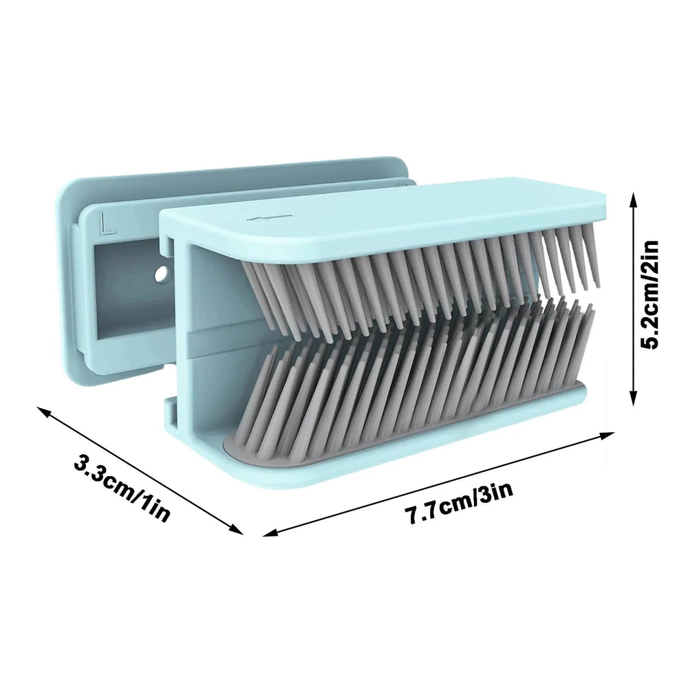 Silicone Shower Hair Catcher – 3M Adhesive, 10×8cm & Reusable 2-Pack