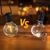 Outdoor LED String Lights – Warm White, IP65 Waterproof & 15/30 m Length