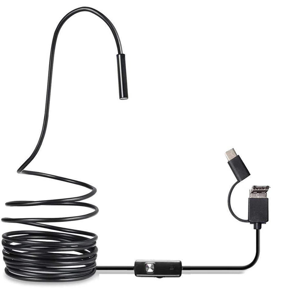 Optimized Product Title: **USB-Inspektionskamera mit LED-Beleuchtung – Ideal für schwer zugängliche Bereiche und Inspektionen**