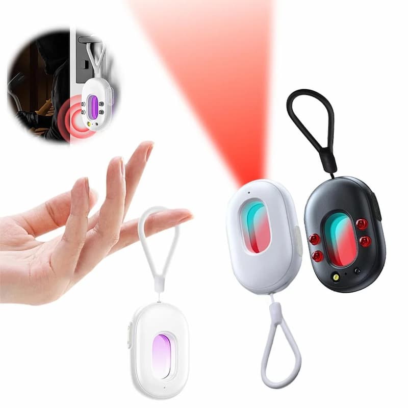 Hidden Camera Detector – 3 Infrared Scan Modes, 5m Range & Portable Design