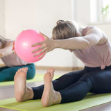 Pilates Exercise Ball – Anti-Burst PVC, 15cm & 25cm with Hand Pump