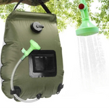 Solar Camping Shower Bag – 20L, Heats to 45°C & Foldable PVC