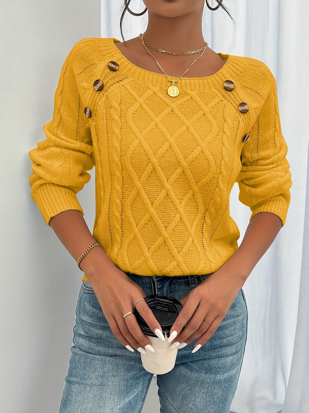 Enhanced Product Title: Marlene™ Women's Round Neck Sweater - Stylish & Comfortable Knitwear for Every Occasion

This optimized title includes relevant keywords and highlights the product's features, making it more appealing for Google Shopping searches.
