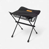 Folding Camping Stool – Oxford Fabric, Steel Frame & Mesh Pocket