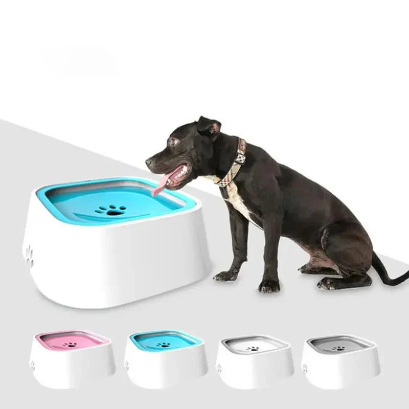 Optimized Product Title: "Haustier-Trinknapf mit Auslaufschutz – Trockenes Zuhause nach dem Trinken" 

This title includes relevant keywords while emphasizing the product's key feature, making it more appealing for Google Shopping.