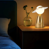 Wireless LED Desk Lamp – Touch Control, Wireless Charging Base & Warm Light