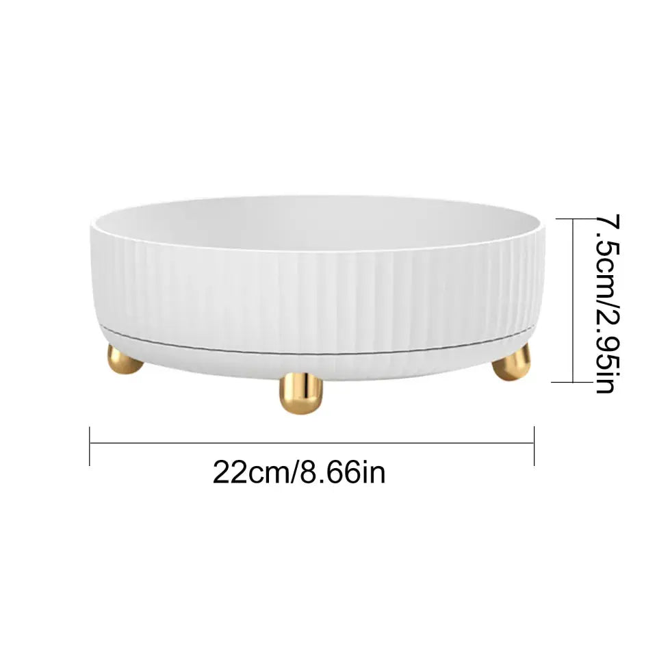 Enhanced Product Title: "360° Rotating Storage Tray – Keep Your Space Organized & Easily Accessible" 

This title is optimized for clarity and includes keywords that potential customers might search for, enhancing its visibility on Google Shopping.