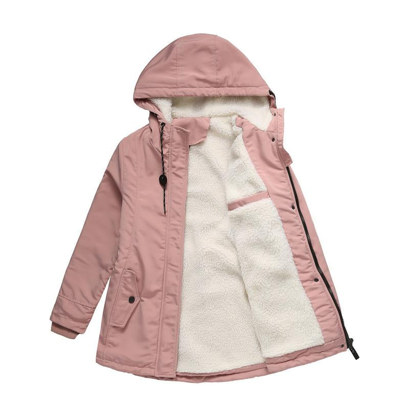 **AMINA™ Isolierte Winterjacke mit Kapuze – Gestepptes Futter für Optimalen Wärmeschutz und Komfort** 

This title maintains the key features while optimizing for clarity and searchability.