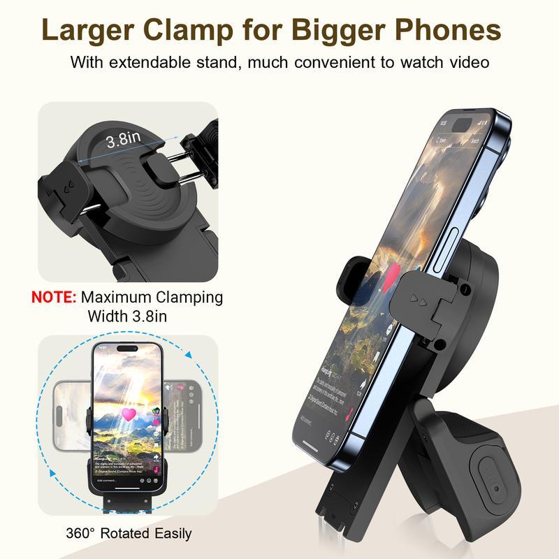 Bluetooth Smartphone Grip with Remote Shutter – Stabilize Your Shots for Blur-Free Photos
