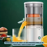Cordless Electric Citrus Juicer – Stainless Steel Blades, Portable, 2–3 Glasses