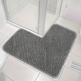 BowLift | Corner Bath Mat Lunava | L-Shape for Shower & Corner | Non-Slip & Soft | 40x40x80 cm