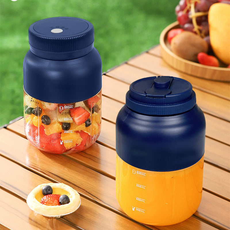 Tragbarer Smoothie Mixer 800 ml mit USB-C Aufladung