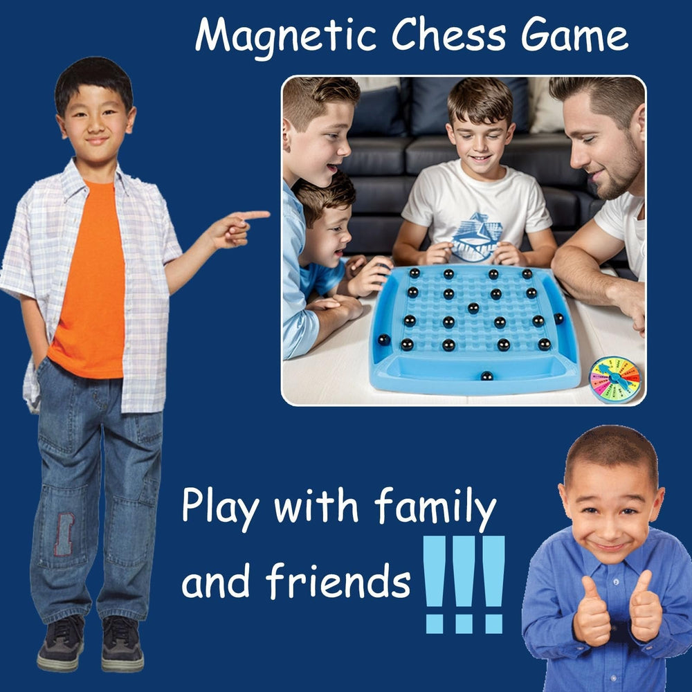 Enhanced Product Title: "Magnetisches Strategiespiel mit 20 schwarzen Kugeln – Fördert Denkfähigkeiten und Konzentration" 

This title includes keywords that may attract more clicks while emphasizing the educational benefits of the game.