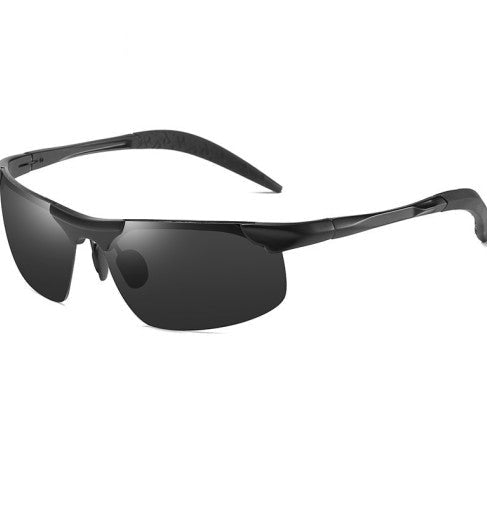 Photochromic Sunglasses – UV400 Polarized, Al-Mg Frame & Adjustable Fit