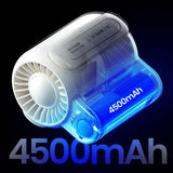 Portable Belt Clip Fan – Bladeless, 3 Speeds & 8-Hour Battery